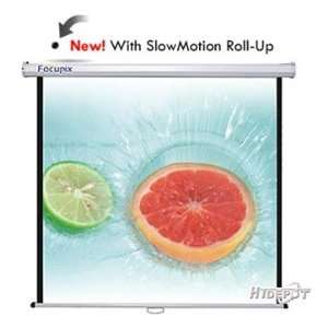   Pull Down Projector Screen w/SlowMotion   100 Electronics