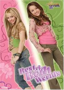 TV POSTER ~ HANNAH MONTANA (Miley Cyrus) TEEN BY DAY  