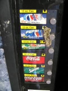 Coca Cola Drink Vending Machine 6 Selection, Soda, Beverage, Dollar 