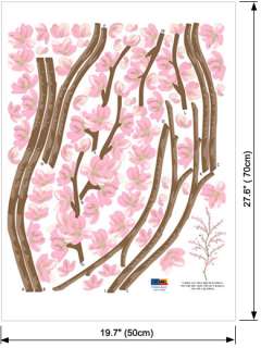 Cherry Blossom Vinyl Decals Home Decor Wall Stickers  