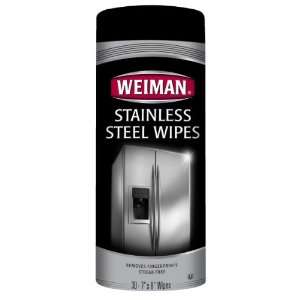    Weiman stainless steel wipes 30 ct Canister