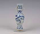   Blue and white Porcelain Vase Dragon Pattern Elephant Shaped handles