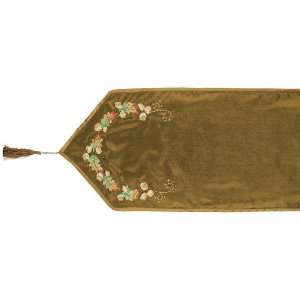   Road Harvest Home Ribbon Embroidered Table Runner