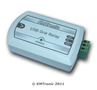 USB One Relay Controller   RS232 Serial controlled BOX  