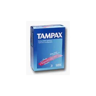  Tampax Tampons With Flushable Applicator, Slender Regular 