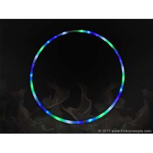  28 LED Hula Hoop   34   Light Weight   Color Ocean 