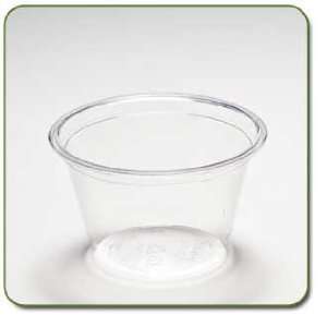  Biodegradable Cups 4 Oz. Unprinted Corn Plastic Portion 