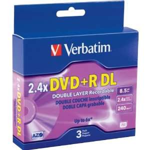  2.4x Double Layer DVD+R Electronics