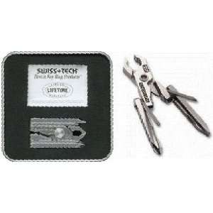 Swiss+Tech Tools Model MPCSS Micro Plus 8 in 1 Key Ring companion 