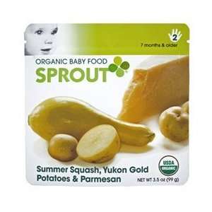 Sprout Organic Baby Food, Summer Squash, Yukon Gold Potatoes and 