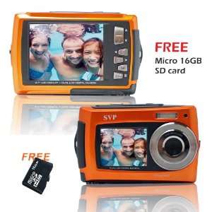   16GB) 18 MP Dual Screen Waterproof Digital Camera: Camera & Photo