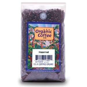 The Organic Coffee Co. Whole Bean Coffee, Hazelnut Flavored Coffee, 32 